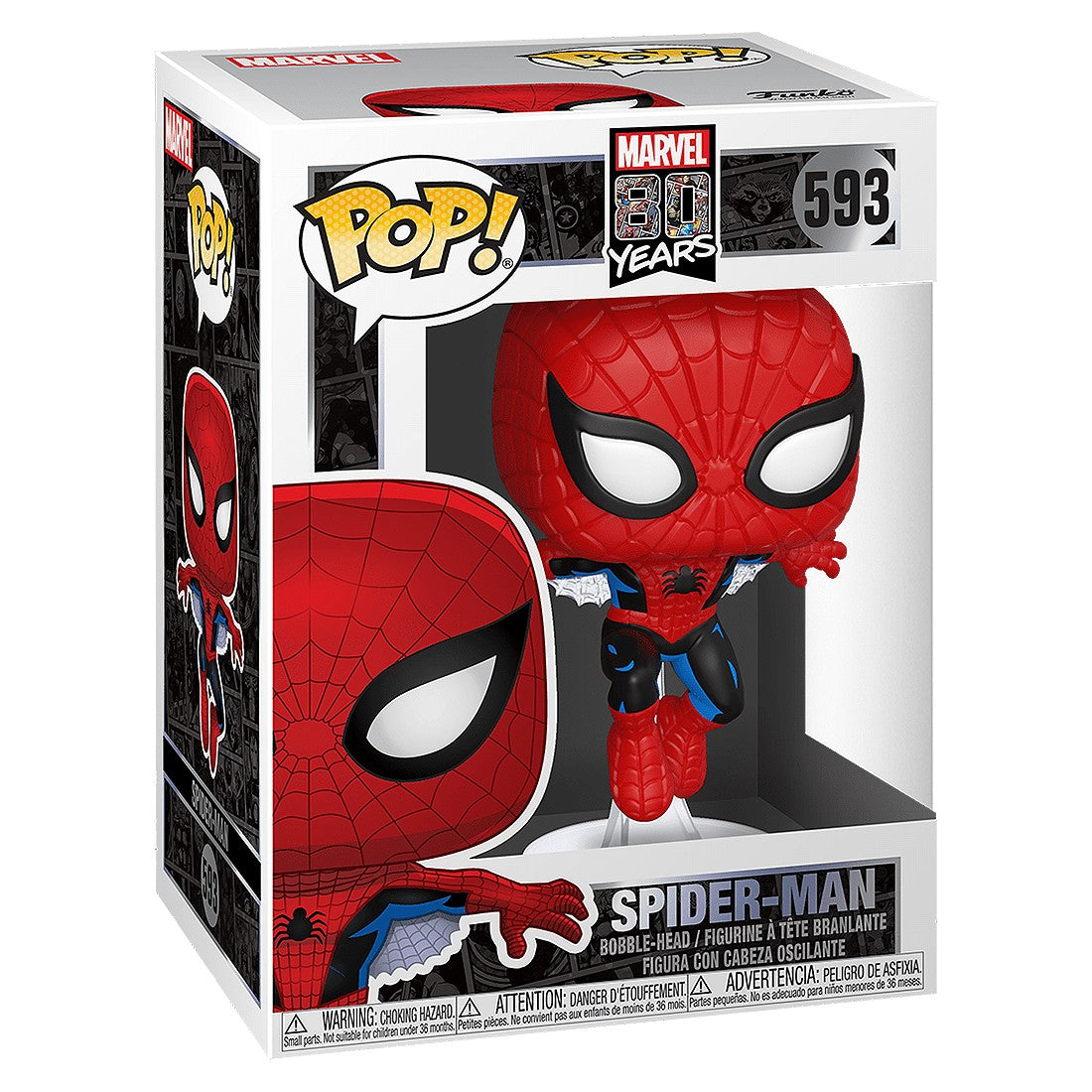 Funko Pop! Iceman Marvel 80th Anniversary – Figura De Vinilo Coleccionable De 9.5 Cm, Regalo Oficial Para Funko Pop! Iceman Marvel 80th Anniversary – Figura De Vinilo Coleccionable De 9.5 Cm, Regalo Oficial Para
