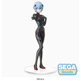 Figura Sega - Rebuild of Evangelion Rei Ayanami Hand Over Super Premium