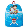 Mini mochila Funko azul de One Piece Luffy en el barco pirata