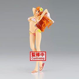 Figura Banpresto ONE Piece GRANDLINE Girls ON Vacation-NAMI-(VER.B)