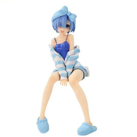 Figura Furyu Re: Zero -Starting Life in Another World Figuras de acción Rem Pajamas PVC Noodle Stopper