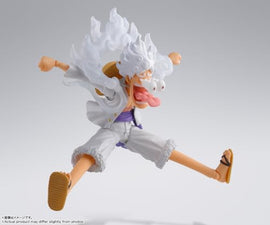Figura Articulada TAMASHII NATIONS - One Piece - Monkey D. Luffy -GEAR5-, Bandai Spirits S.H.Figuarts