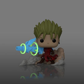 Funko Pop! Deluxe: Trigun - Vash with Angel Arm, Glow in The Dark