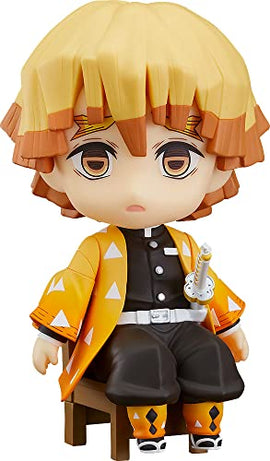 Good Smile Demon Slayer: Kimetsu no Yaiba: Zenitsu Agatsuma Nendoroid Swacchao! Action Figure, Multicolor