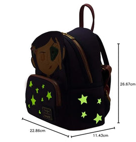 Mini Mochila Loungefly Standard Laika Coraline Stars