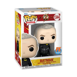 Funko Pop! Movies DC: The Flash - Batman (Keaton) Unmasked (ALT) (PX Exclusive) #1344 Vinyl Figure