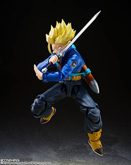 Figura Articulada - TAMASHII NATIONS - Super Saiyan Trunks -The Boy from The Future- Dragon Ball Z, Bandai Spirits S.H.Figuarts