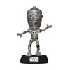 Funko Pop! Star Wars: The Mandalorian Lights and Sounds Deluxe IG-12 with Grogu,