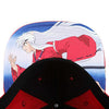 Gorra Bioworld Inuyasha Anime Cartoon Necklace Red & Blue Snapback Hat