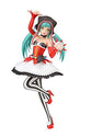 Figura Sega Project Diva Arcade Future Tone Hatsune Miku Super Premium Action Figure Pierretta, 9"