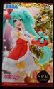 Figura SEGA - Hatsune Miku Series - Hatsune Miku Christmas 2022 SPM Statue