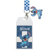 Lanyard Bioworld Stitch 22 Inch Blue & White Checkered Lanyard