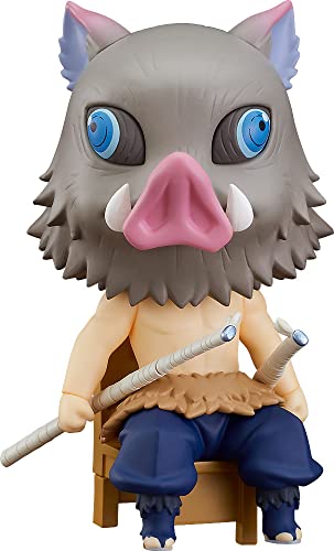 Good Smile Demon Slayer: Kimetsu no Yaiba: Inosuke Hashibira Nendoroid Swacchao! Figura de acción, Multicolor