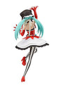 Figura Sega Project Diva Arcade Future Tone Hatsune Miku Super Premium Action Figure Pierretta, 9"