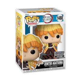 Funko Demon Slayer Zenitsu Protecting Nezuko's Box Pop! Vinyl Figure #1488 - Entertainment Earth Exclusive