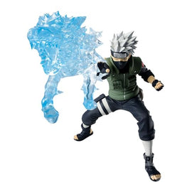 Figura Banpresto Naruto Shippuden Effectreme Hatake Kakashi Figura de Colección Bandai Estatuilla en Escala de 7” Original de