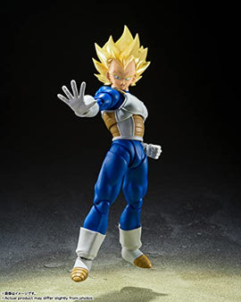 Figura Articulada - Tamashii Nations - Super Saiyan Vegeta -Awakened Super Saiyan Blood- Bandai Spirits S.H.Figuarts
