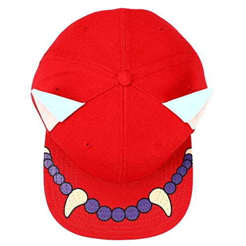 Gorra Bioworld Inuyasha Anime Cartoon Necklace Red & Blue Snapback Hat ...