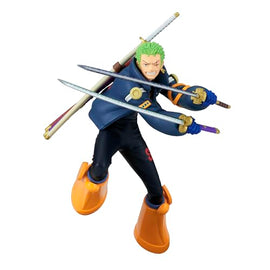 Figura Banpresto - One Piece - Battle Record Collection - Roronoa Zoro Egghead Statue