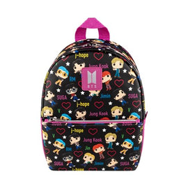 Funko Pop! Mini-Backpack: BTS Band with Hearts, All Over Print
