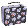 Lonchera Metalica Vandor The Nightmare Before Christmas Jack and Sally Large Tin Tote, 3.5 x 7.5 x 9 Inches