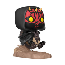 Funko Pop! Rides Deluxe: Star Wars Episode 1 - The Phamtom Menace 25th Anniversary, Darth Maul on Bloodfin Speeder