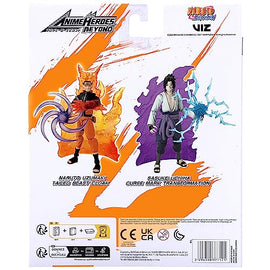Figura Articulada Anime Heroes Beyond - Naruto - Sasuke Uchiha Curse Mark Transformation Action Figure