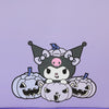 Mini Mochila Loungefly Sanrio Kuromi Pumpkin - Glow In The Dark