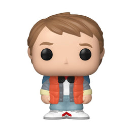 Funko Pop! Bitty Ride: Back to The Future - Marty Mcfly with Time Machine