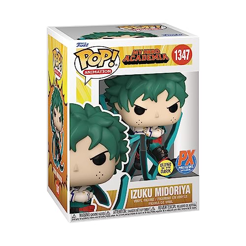 Funko Pop! Animation: My Hero Academia – Deku Blackwhip Glow-in-The-Dark PX Vinyl Figure