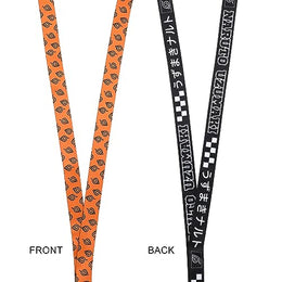 Lanyard Naruto Shippuden The Nine 22-Inch Lanyard with Rubber Charm and Clear ID Sleeve