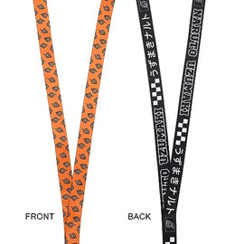 Lanyard Naruto Shippuden The Nine 22-Inch Lanyard with Rubber Charm and Clear ID Sleeve