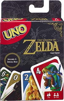 Juego de Cartas Uno de Zelda Edición Exclusiva con Regla Especial