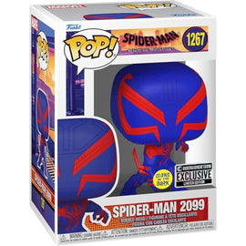 Funko Pop! Spiderman Across The Spider-verse - Spiderman 2099 - Glow In The Dark - Exclusivo Entertaiment Earth