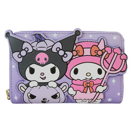 Cartera Loungefly Sanrio Kuromi and My Melody Halloween