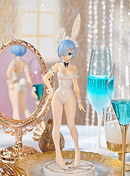 Figura Furyu Re:Zero – Starting Life in Another World: Rem BiCute Bunnies PVC Figure, Multicolor (White Pearl Color Version)