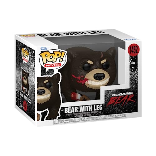 Funko Pop! Movies: Cocaine Bear - Bear with Leg (Bloody), Mature Audiences Only