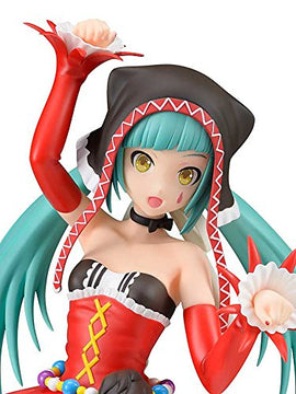 Figura Sega Project Diva Arcade Future Tone Hatsune Miku Super Premium Action Figure Pierretta, 9"