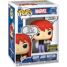 Funko Pop! Marvel: Spider-Man- Mary Jane Watson #1260 Exclusivo Entertaiment Earth