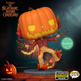 Funko Pop! Disney: The Nightmare Before Christmas 30th Anniversary - Pumpkin King Scented - Exclusivo Entertaiment Earth