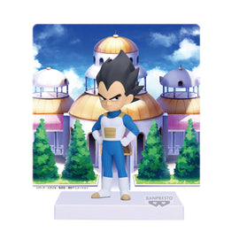 Banpresto - Dragon Ball DAIMA - Vegeta with Panel (Mini) Figure