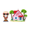 FUNKO Pop! Town: DB - Dragon Ball - Kame House with Master Roshi