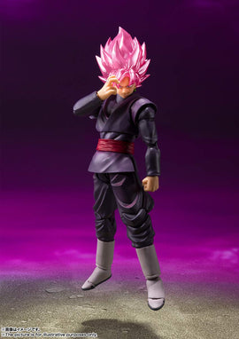 Figura Articulada TAMASHII NATIONS - Dragon Ball Super - Goku Black Super Saiyan Rose, Bandai Spirits S.H.Figuarts Action Figure Large