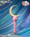 Figura Bandai Spirits ProplicaTAMASHII NATIONS - Pretty Guardian Sailor Moon - Moon Stick - Edición de Color Brillante,