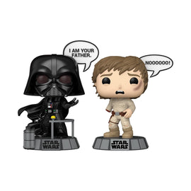 Funko Pop! Star Wars: Sayings - Darth Vader & Luke Skywalker, 2-Pack