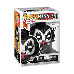 Funko Pop! Sayings: Kiss - The Demon - (Rock and Roll All Nite)