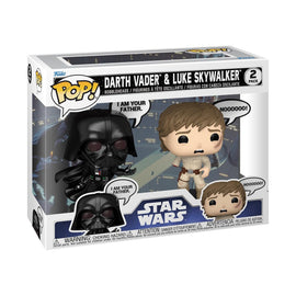 Funko Pop! Star Wars: Sayings - Darth Vader & Luke Skywalker, 2-Pack