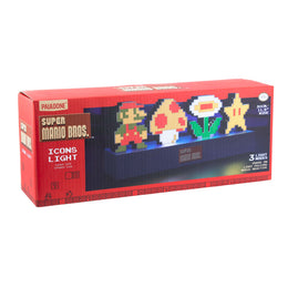 Lampara Paladone Super Mario Bros Icons Light Decorative Light Up Figure Super Mario Bedroom Décor