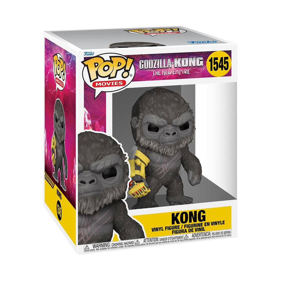 Funko Pop! Super: Godzillla x Kong: The New Empire - Kong with Mechanical Arm - Super Pop
