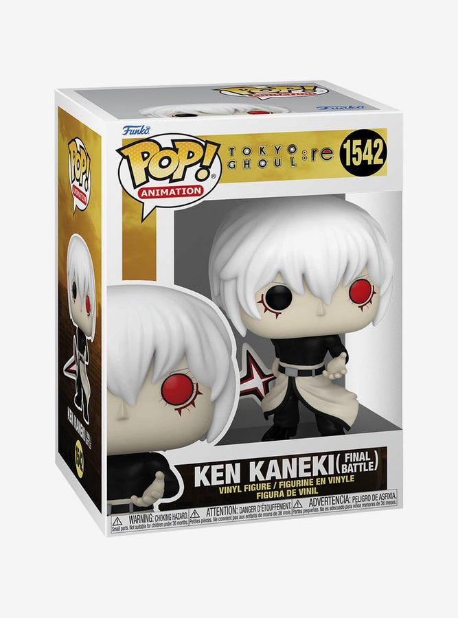 Funko Pop! Animation Tokyo Ghoul:re Ken Kaneki (Final Battle) Vinyl Figure
